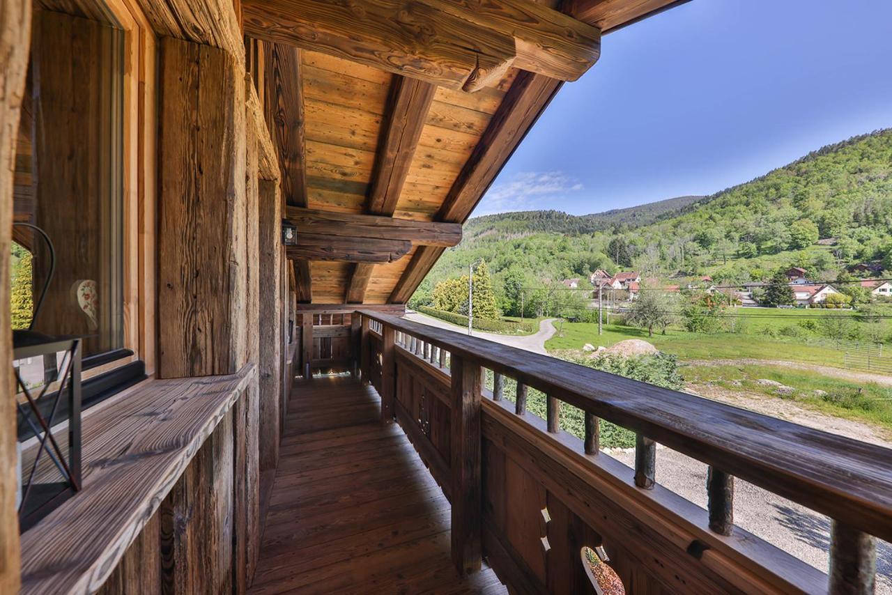 Chalet Hohneck 4 étoiles, vieux bois et pierre, SPA, sauna, borne de recharge Stosswihr Exterior foto