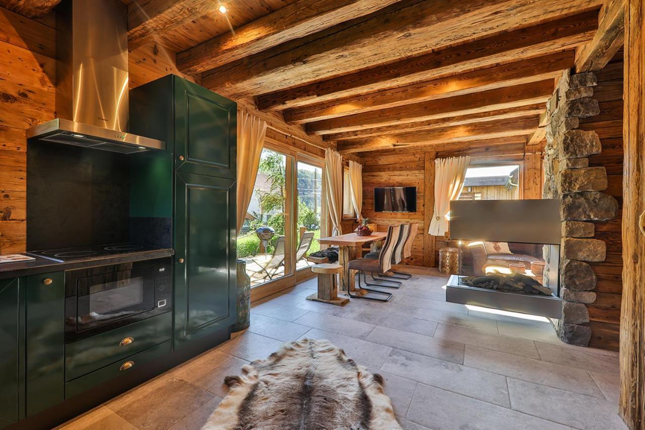 Chalet Hohneck 4 étoiles, vieux bois et pierre, SPA, sauna, borne de recharge Stosswihr Exterior foto