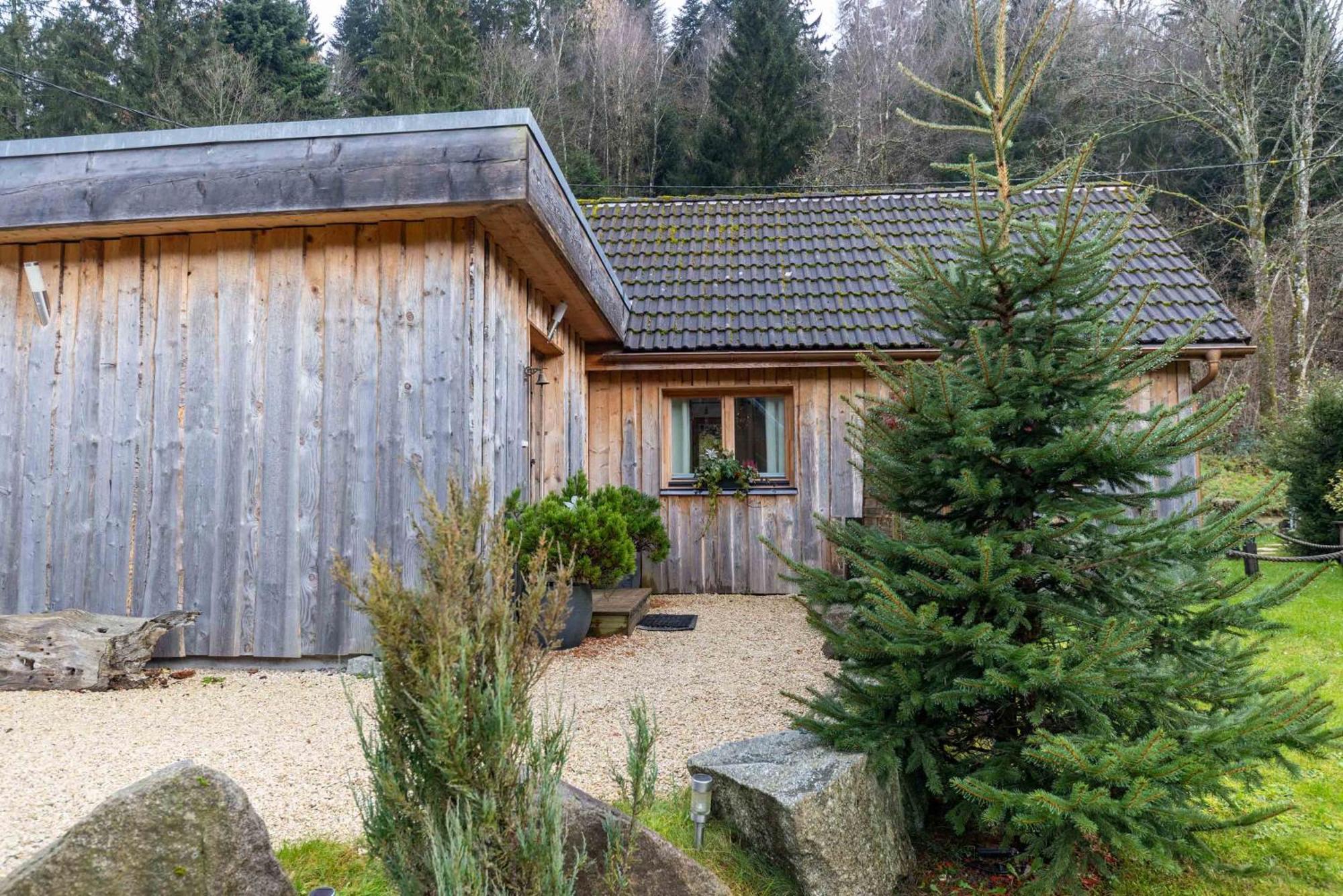 Chalet Hohneck 4 étoiles, vieux bois et pierre, SPA, sauna, borne de recharge Stosswihr Exterior foto